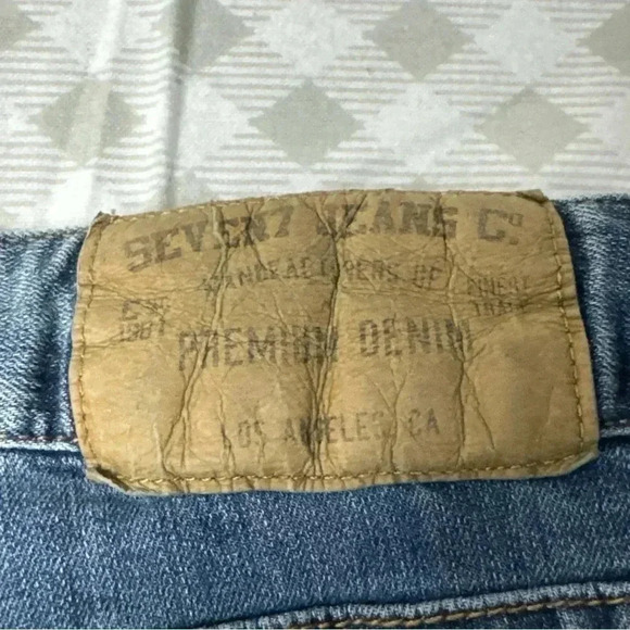 Seven7 Able Men's Slim Straight Denim Jeans Adaptive Pants Size 42W 30L 42x30 - Picture 7 of 9